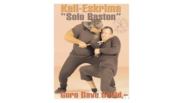 Lameco Eskrima Solo Baston Single Stick Dave Gould