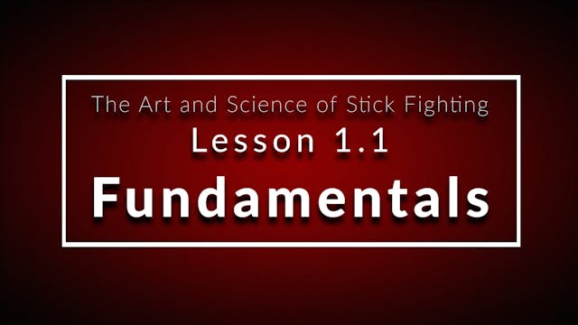 Art of Stick Fighting 1.1