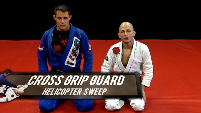 Cross Grip Guard and the "Old Man Sweep" with Marcelo Cohen