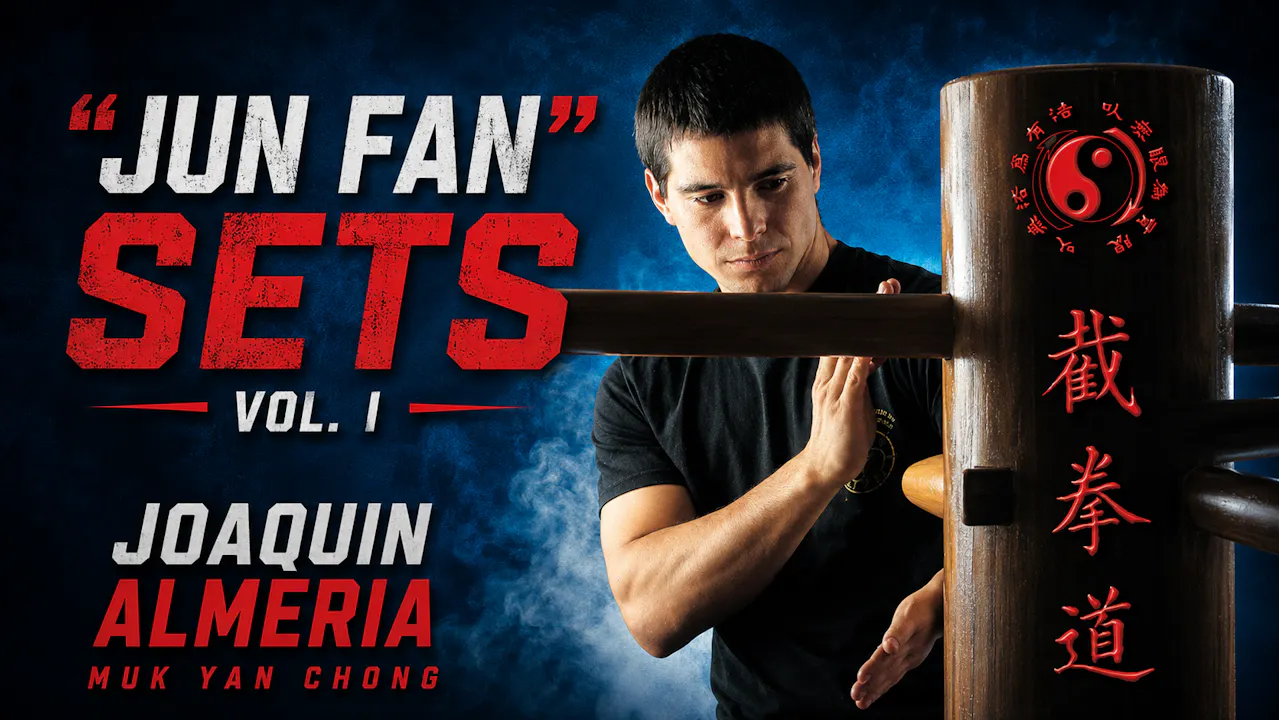 Wooden Dummy Jun Fan Sets by Joaquin Almeria