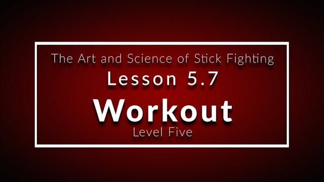 Art of Stick Fighting 5.7