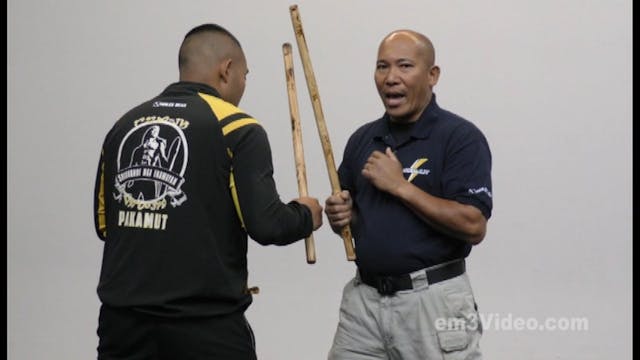 Filipino Cebuano Stick Fighting Vol 6 with Felix Roiles