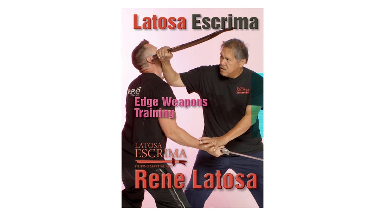 Latosa Escrima Edge Weapons Training Rene Latosa