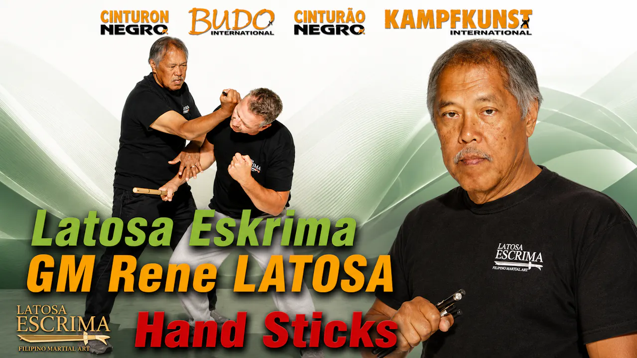 Latosa Escrima Hand Sticks Rene Latosa