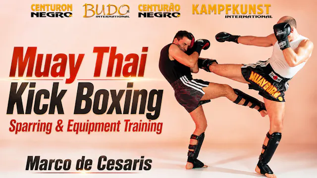 Muay Thai Kick Boxing Sparring Marco De Cesaris