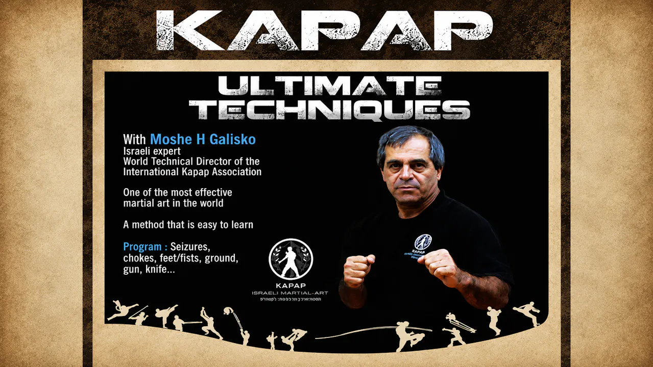 Kapap Ultimate Techniques by Moshe Galisko
