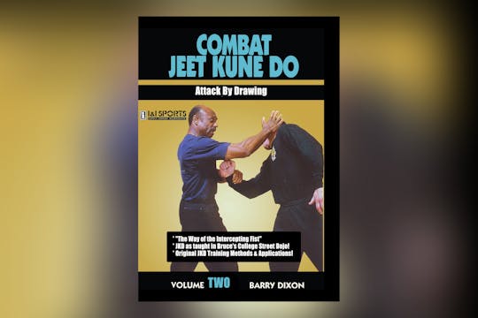 Combat Jeet Kune Do Attack by Drawing Barry Dixon