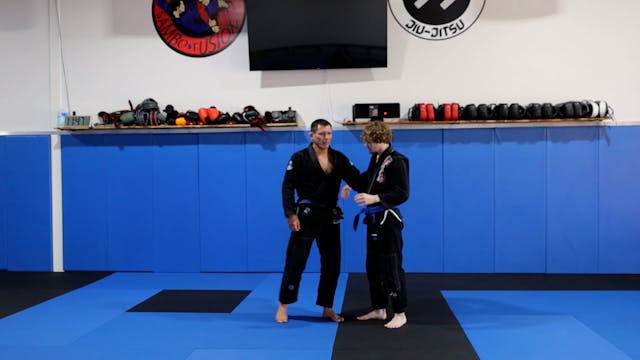 Ouchi Gari 7. Georgian Grip