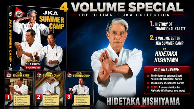History of Karate & Summer Camp Hidetaka Nishiyama