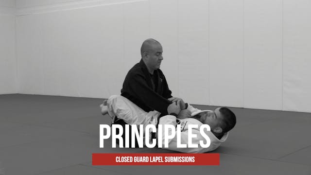 Guard Lapel Submissions 2 - Principles