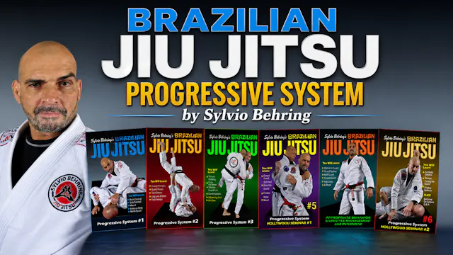 Progressive BJJ System 6 Vol Series Sylvio Behring