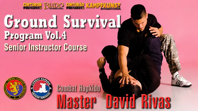 Combat Hapkido Ground Survival Prog V4 David Rivas