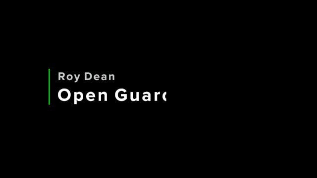 BJJOMS 25 Open Guard Passing