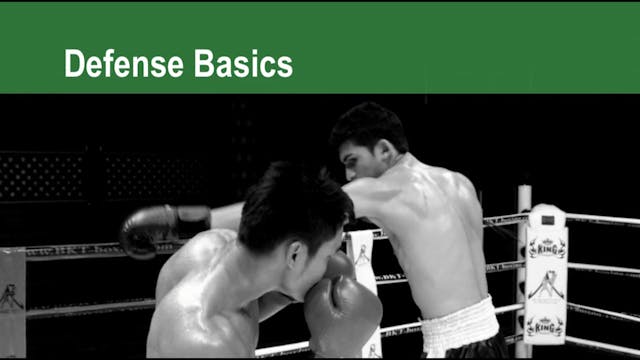 Muay Thai Basics 47  - 53 Defense