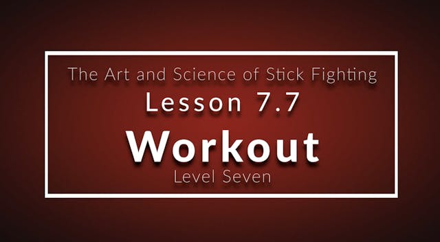 Art of Stick Fighting 7.7