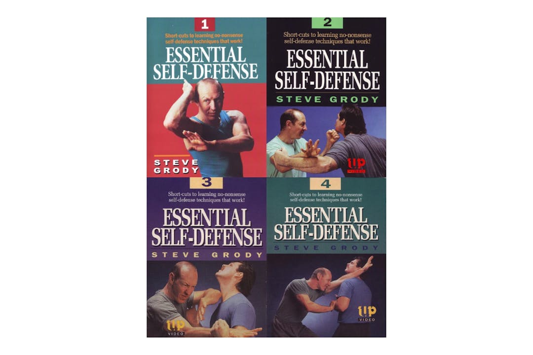 Essential Self Defense 4 Vol Series by Steve Grody