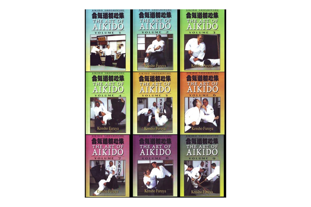 The Art of Aikido 9 Vol Series with Kensho Furuya