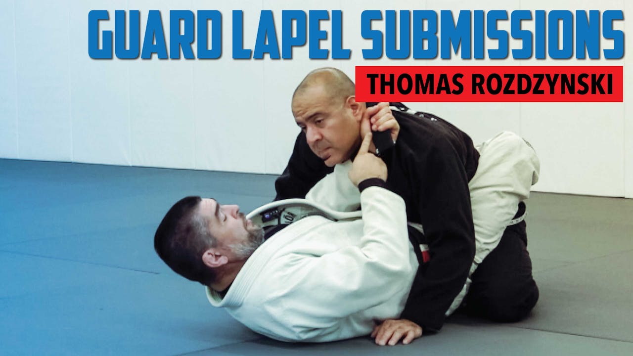 Closed Guard Lapel Submissions Thomas Rozdzynski