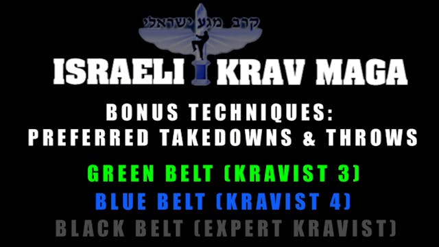 Krav Maga Combatives 3.1