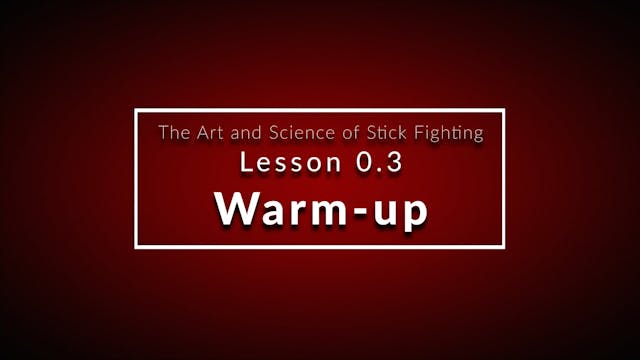 Arrt of Stick Fighting .3