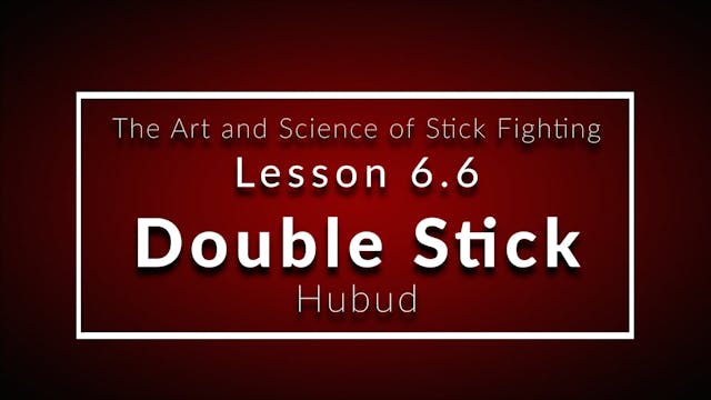 Art of Stick Fighting 6.6