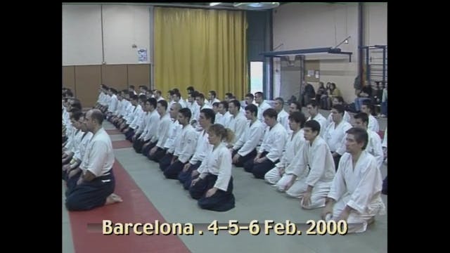 Barcelona Aikido Seminar with Yoshimitsu Yamada