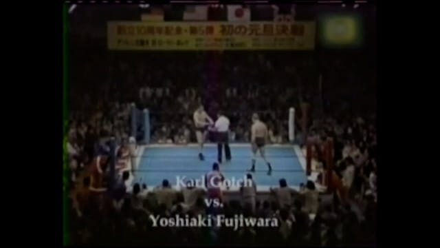 Gotch vs Fujiwara
