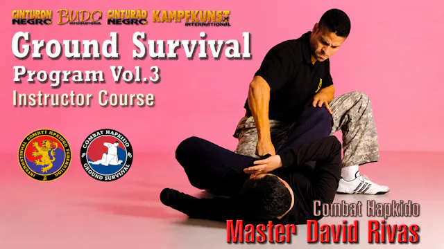 Combat Hapkido Ground Survival Prog V3 David Rivas