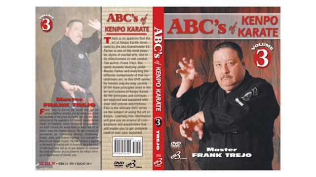 ABC's of Kenpo Karate Volume 3 by Frank Trejo