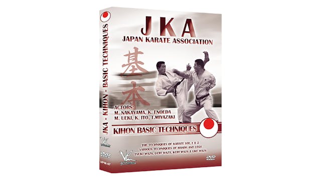 JKA Japan Karate Association Kihon Basics