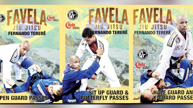 Favela Jiu Jitsu Vol 3 - Half Guard and X-Guard Passes by Fernando Terere
