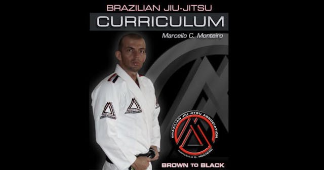 BJJ Curriculum Brown to Black by Marcello Monteiro