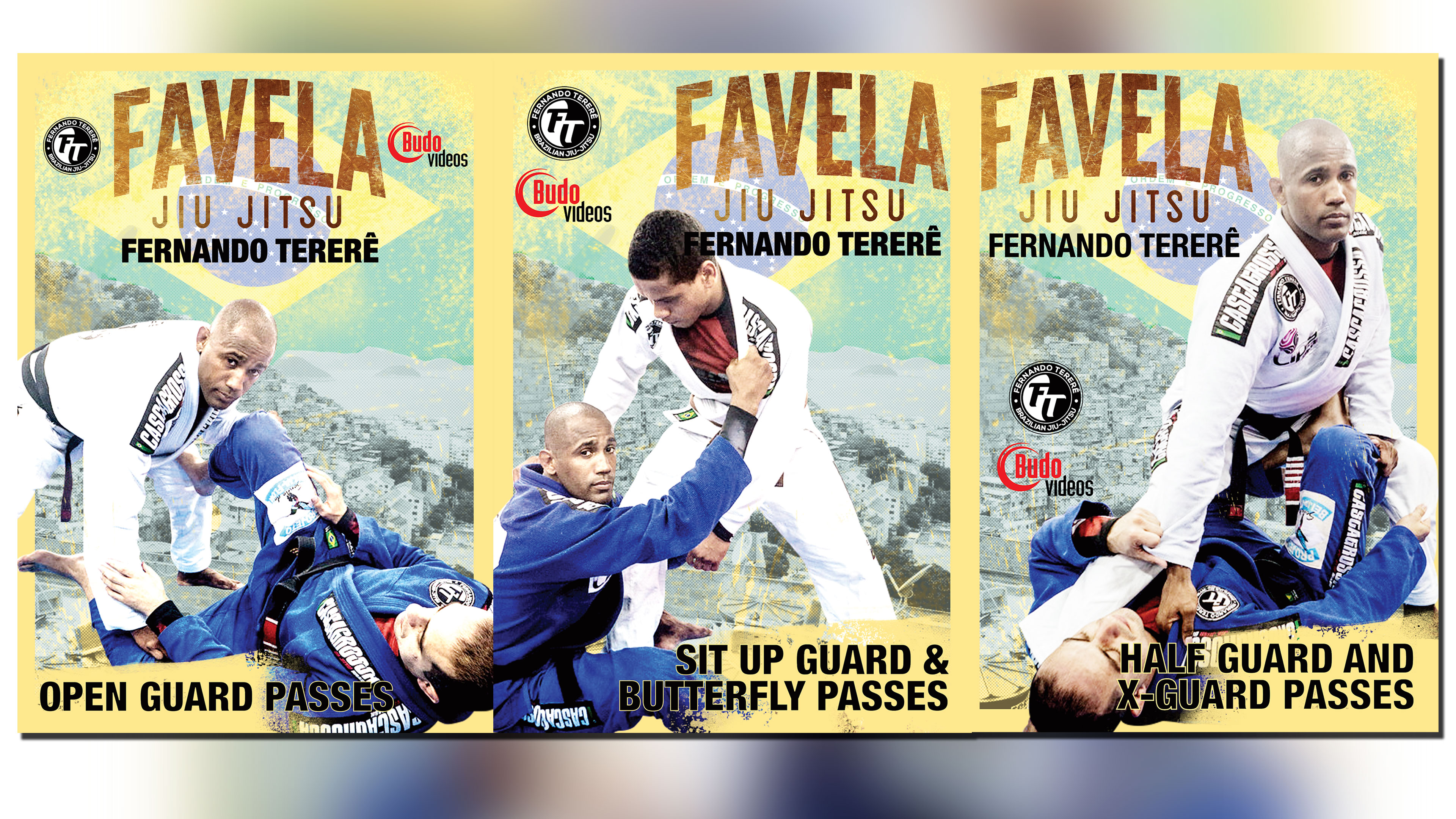 Favela Jiu Jitsu Vol 1-3 Guard Passing