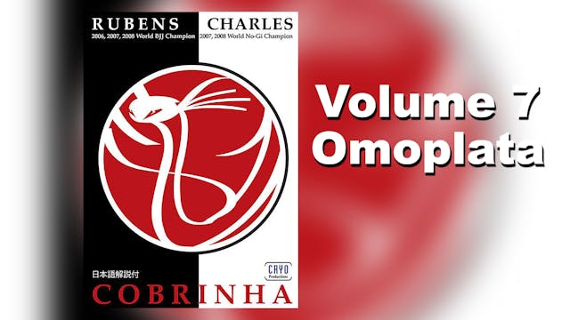 Cobrinha BJJ Vol 7 Omoplata by Rubens Charles  - English