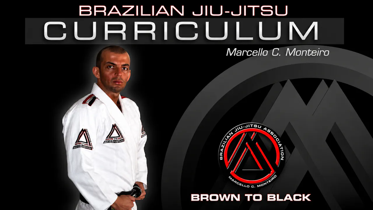 BJJ Curriculum Brown to Black by Marcello Monteiro