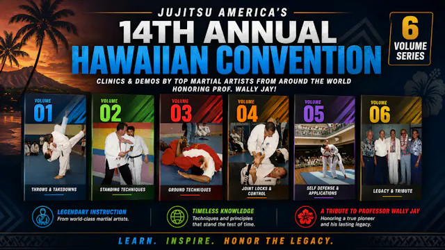 Jujitsu America Hawaiian Convention 6 Vol Series