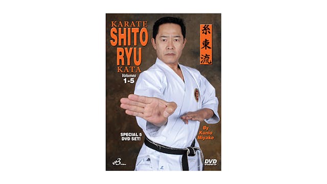 Karate Shito Ryu Kata Vol 3 by Kunio Miyake