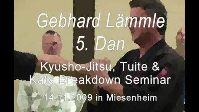 Kyusho-Jitsu & Small Circle Jujitsu Seminar 2009 in Germany VPM-99