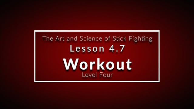 Art of Stick Fighting 4.7