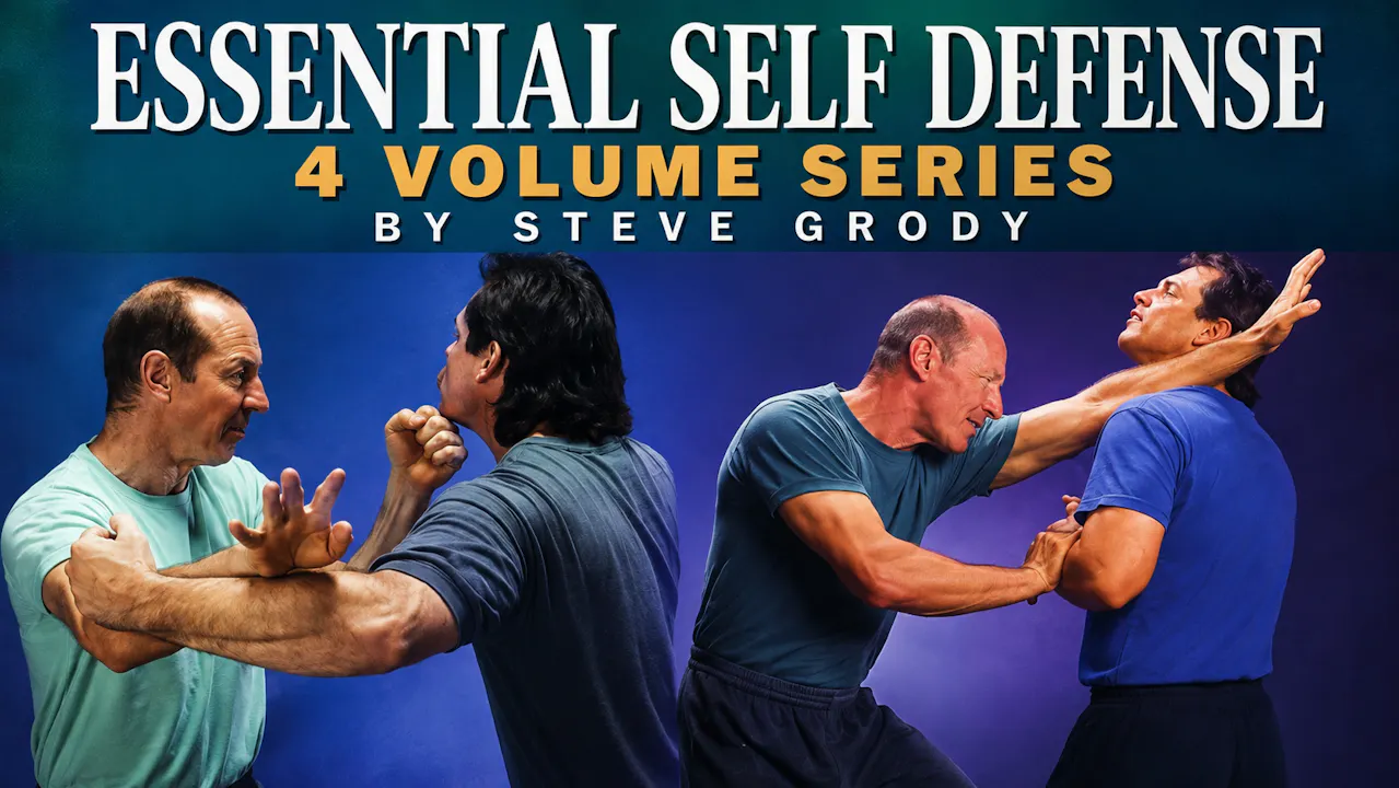 Essential Self Defense 4 Vol Series by Steve Grody