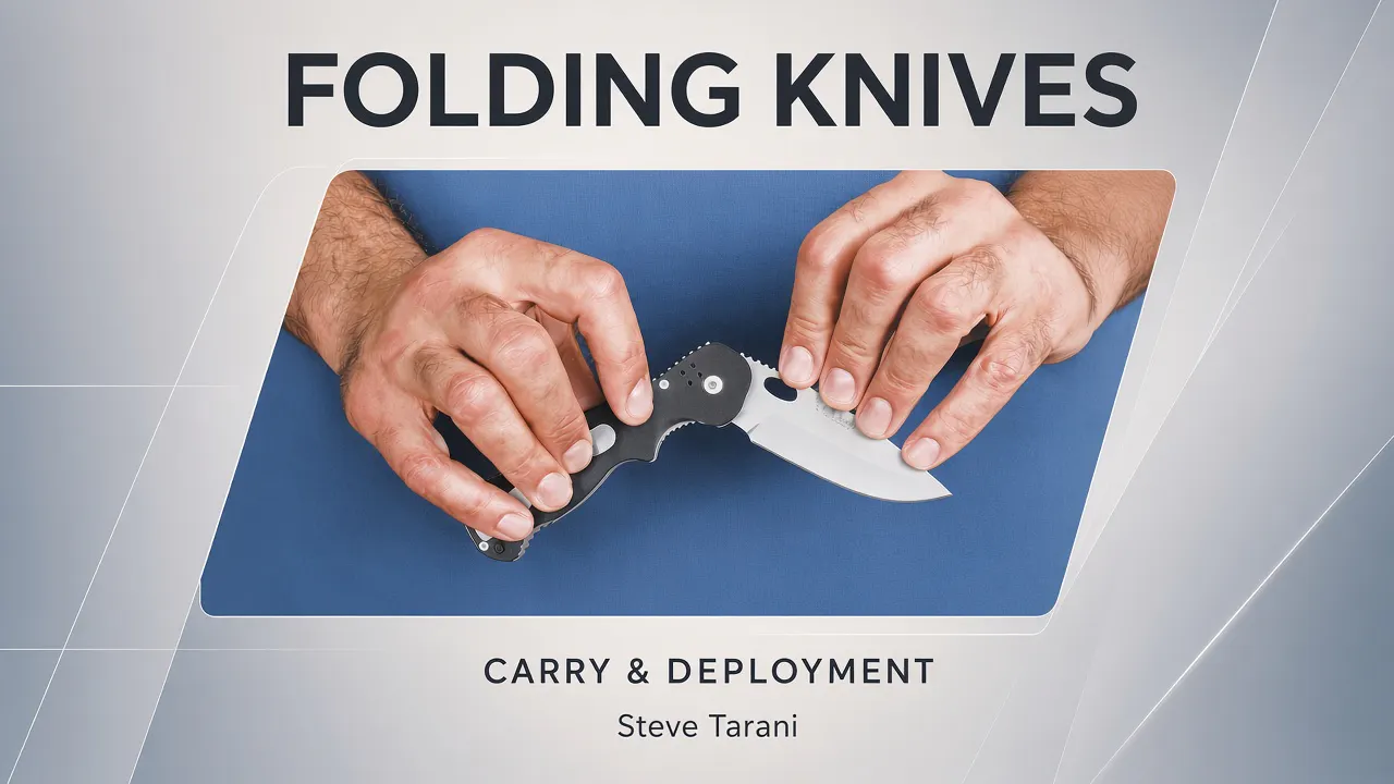 Folding Knives: Carry and Deployment