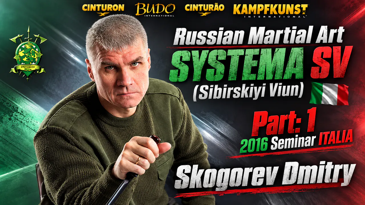 RMA Systema SV 2016 Self Defense Seminar V1 Italy