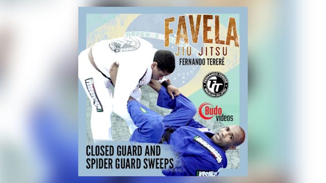 Favela Jiu Jitsu Vol 8 - Closed Guard and Spider Guard Sweeps by Fernando Terere