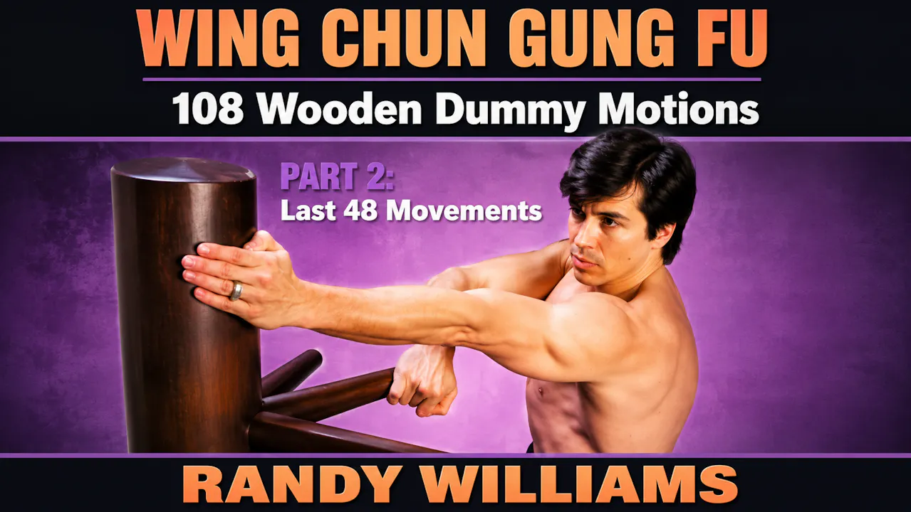 Wing Chun 108 Wooden Dummy 2 by Randy Williams