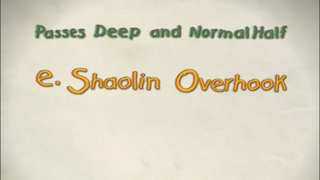 Vol 4 e. Shaolin Overhook