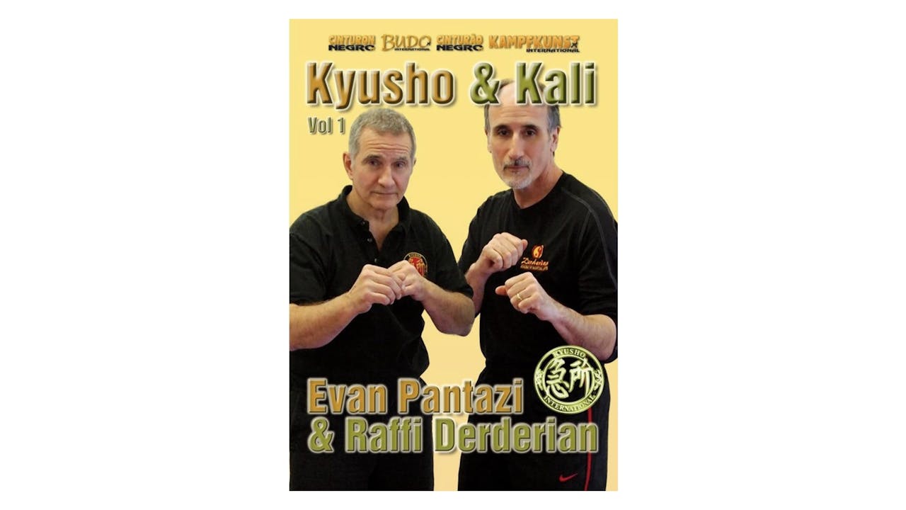 Kyusho and Kali Empty Hands Vol 1 by Evan Pantazi