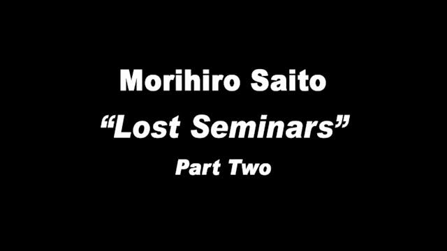 Lost Seminars 2-2