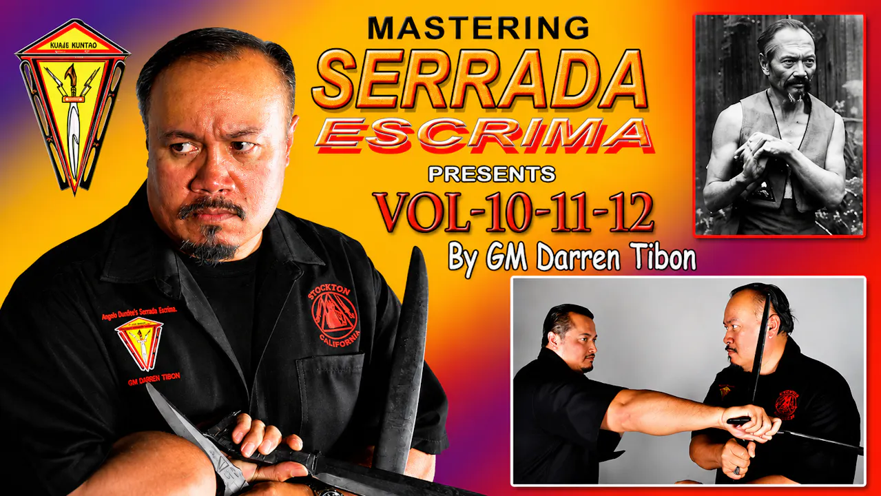 Mastering Serrada Escrima Vol 10-12 Darren Tibon