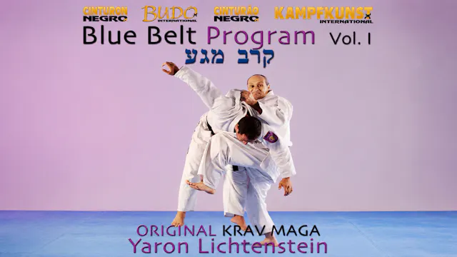 Original Krav Maga Blue Belt Vol 1 by Lichtenstein