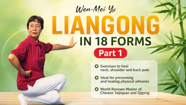 Liangong in 18 Forms Vol 1 by Wen-Mei Yu